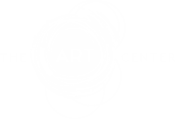 The Art Center logo all white
