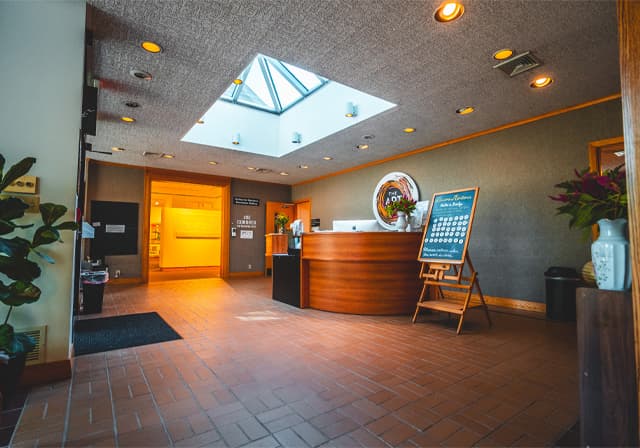 The Quincy Art Center front lobby